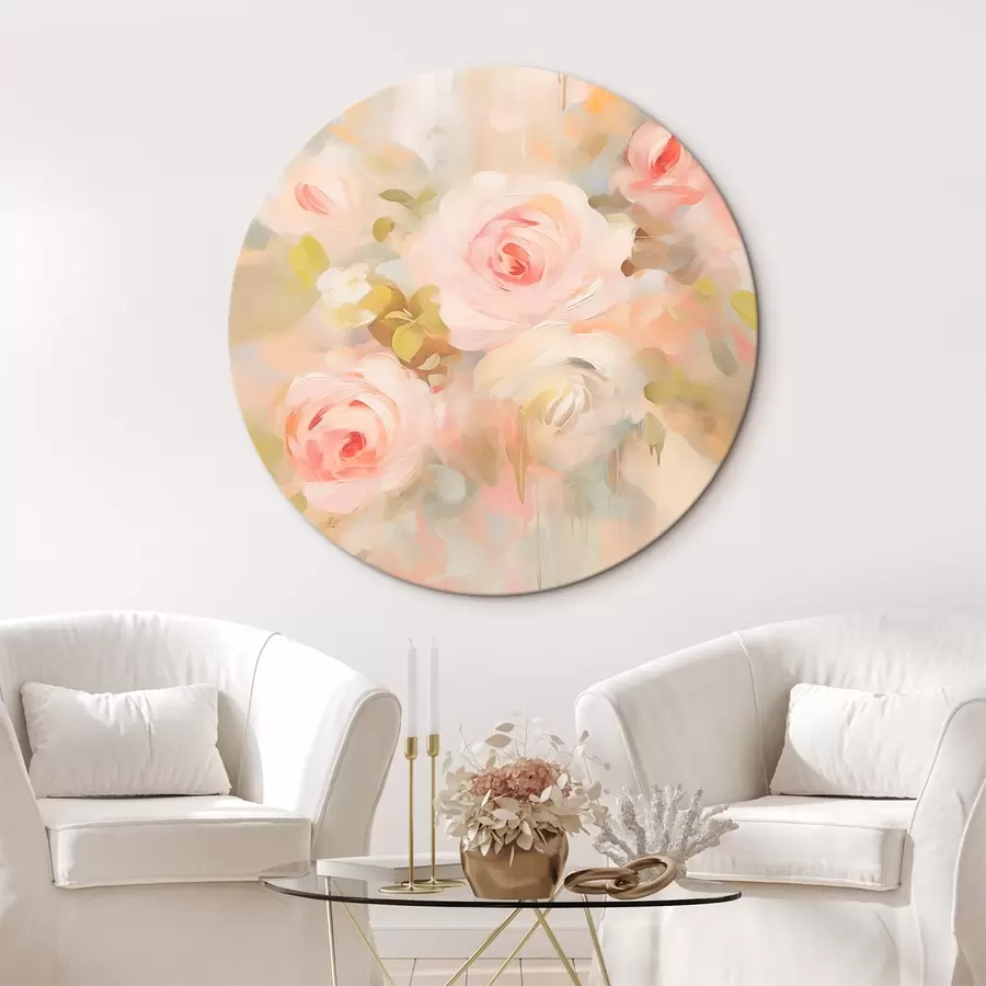 Wandbilder Rosen Nachahmung Malerei r45302