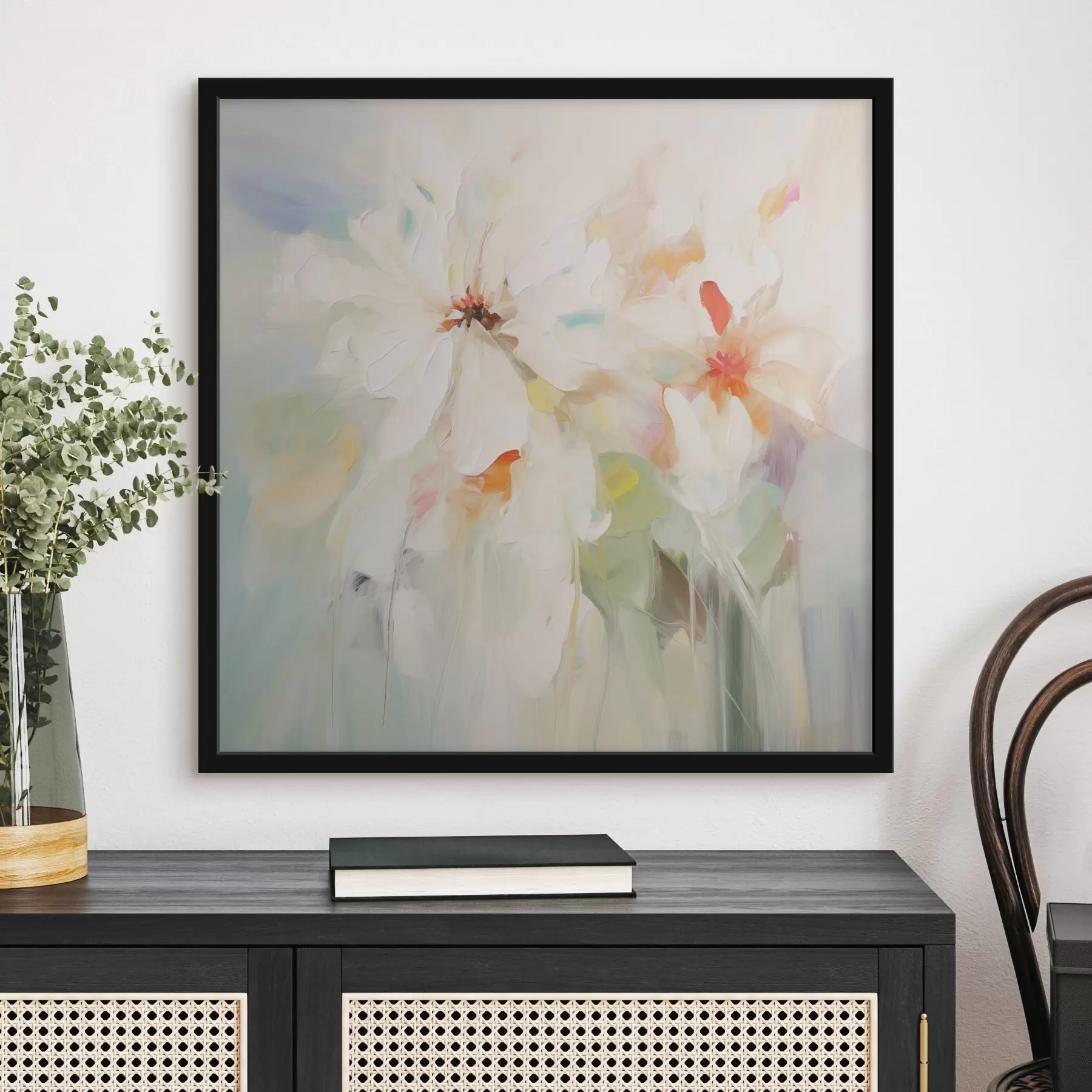 Fototapete Blumen Nachahmung Malerei f45306