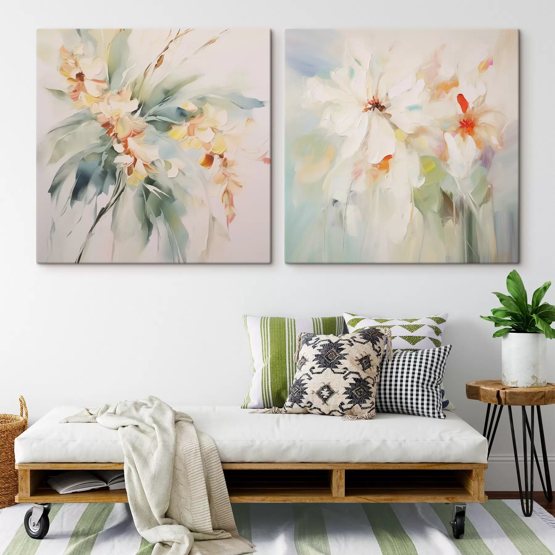 Wandbilder Abstrakte Blumen m00565