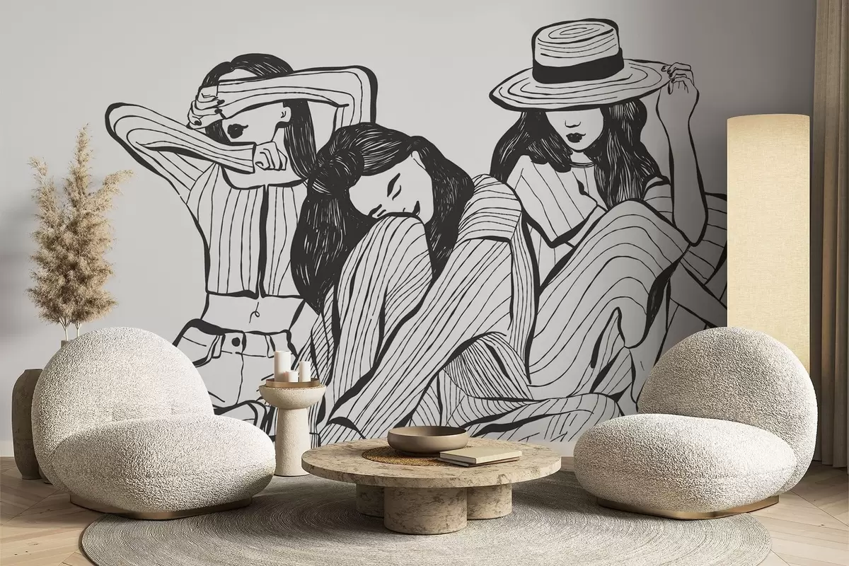 Fototapete Mädchen w04384