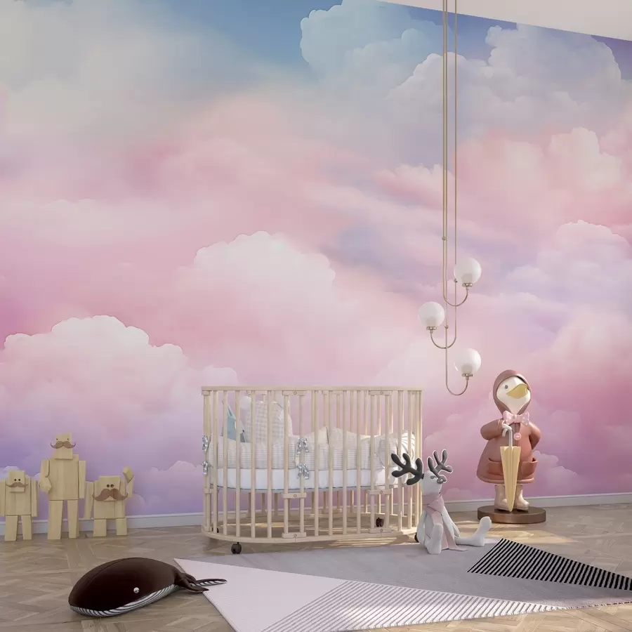 Fototapete Bunte Wolken w04387