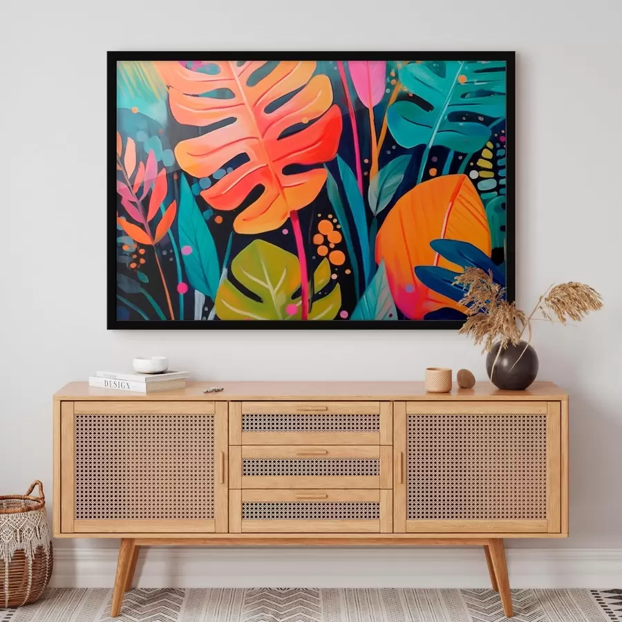 Fototapete Tropische Blätter f45308