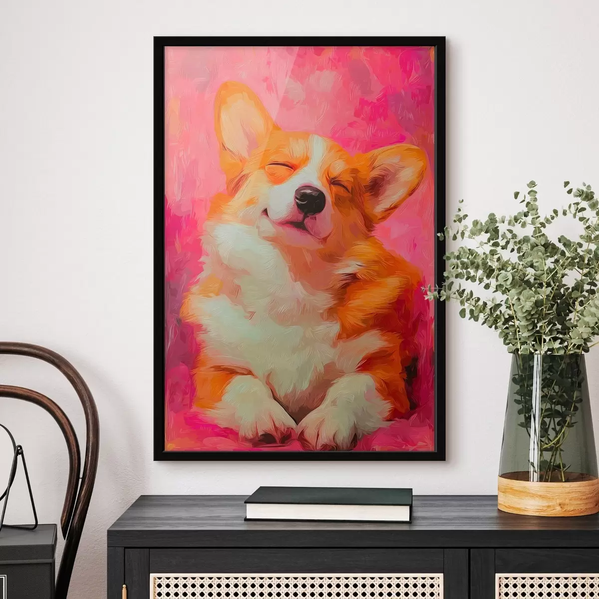 Poster Corgi-Hund f45312