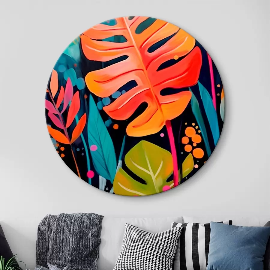 Wandbilder Tropische Blätter r45308