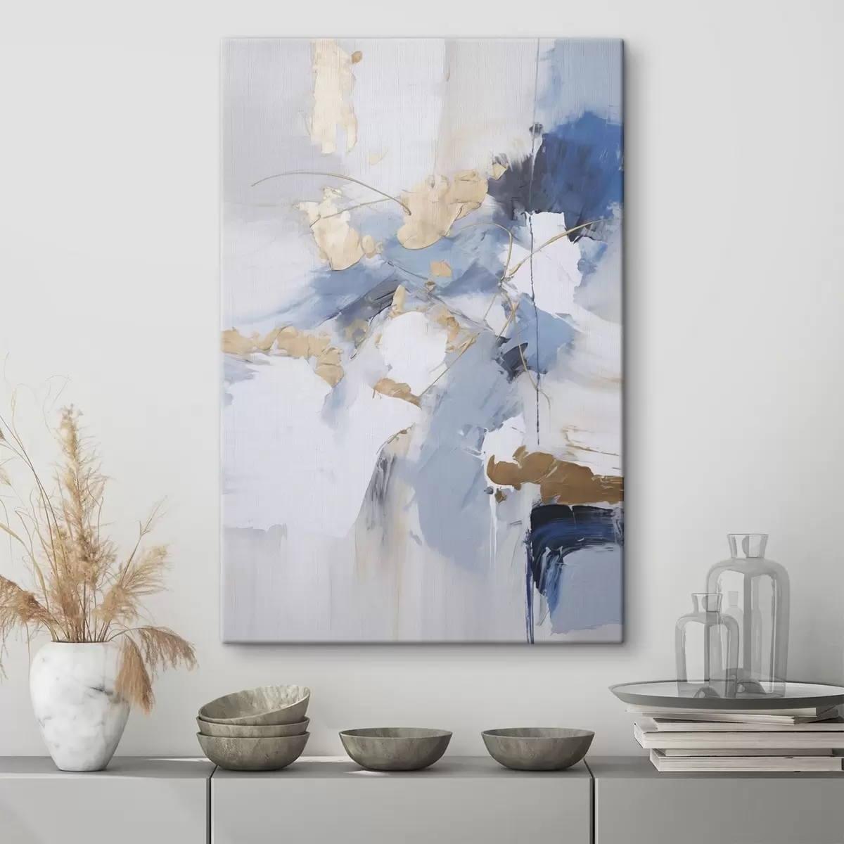 Wandbilder Abstraktion Nachahmung der Malerei s45348