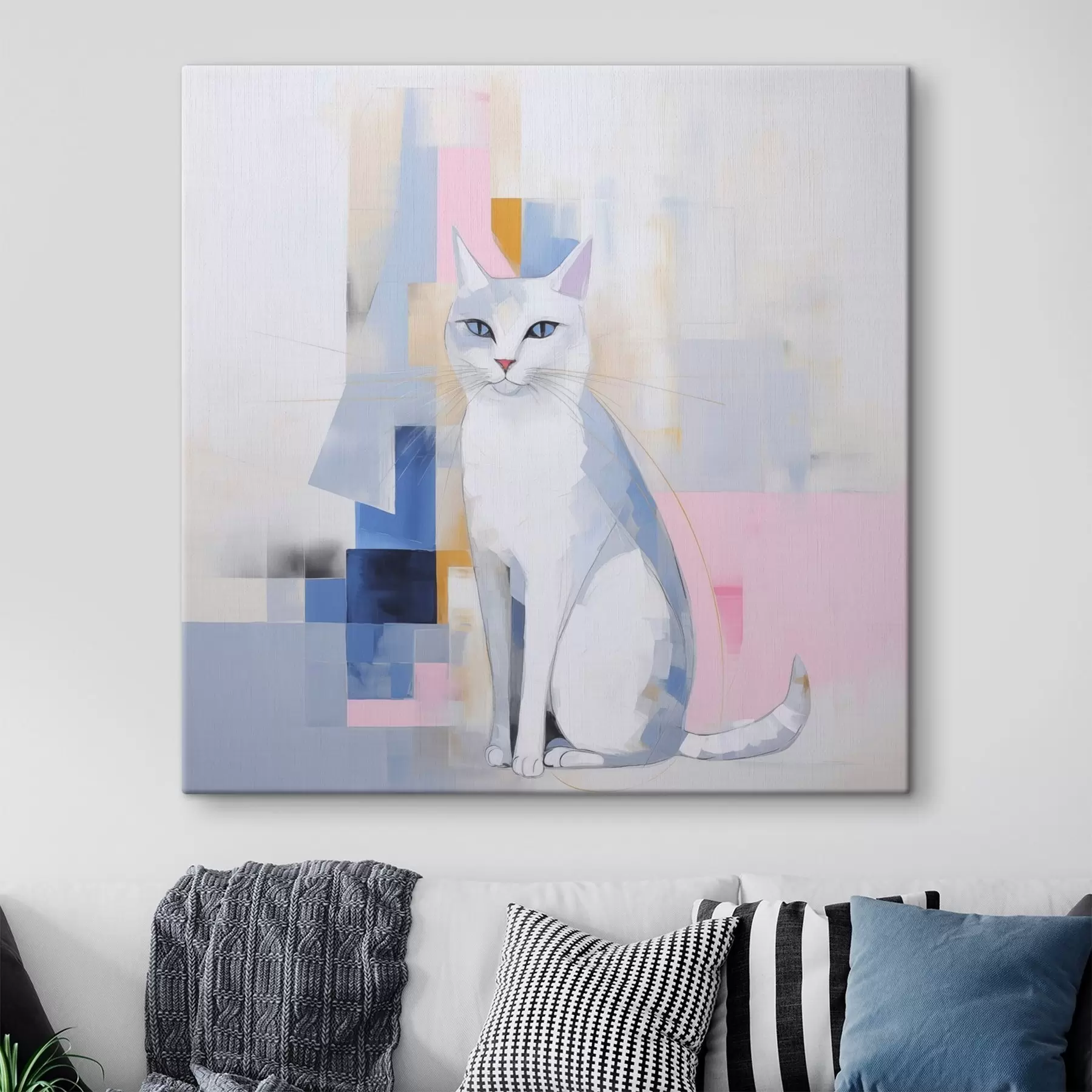 Wandbilder Abstrakte Katze s45359