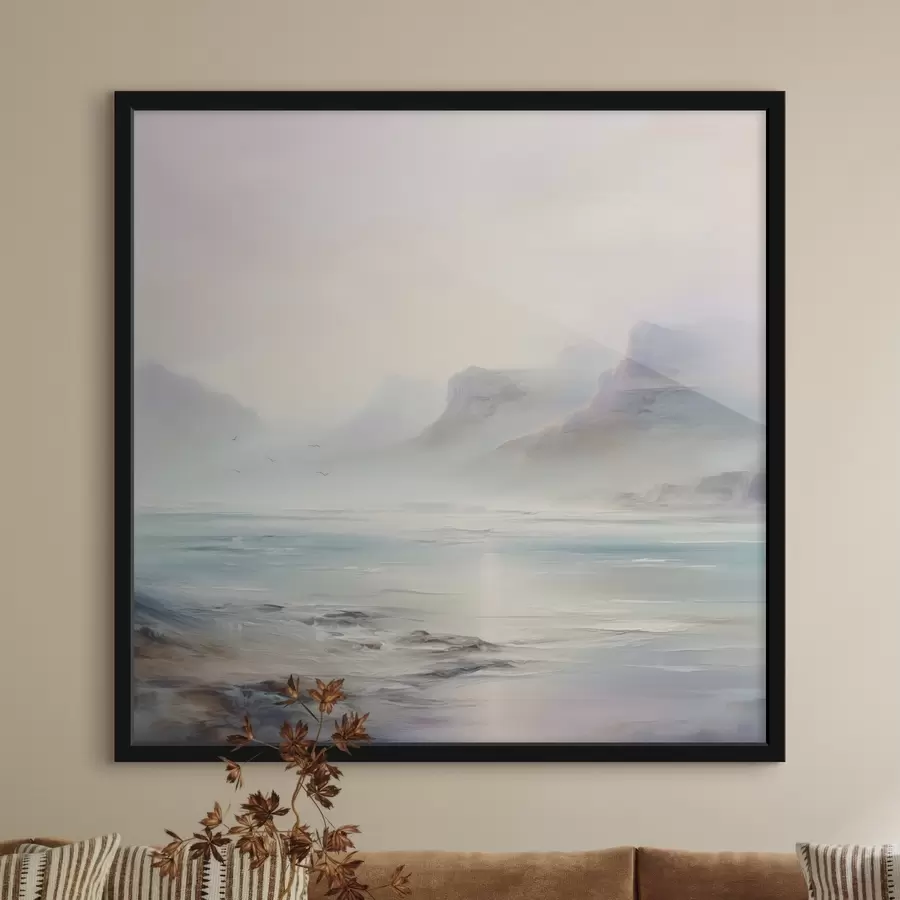 Fototapete See-Imitation Malerei f45352