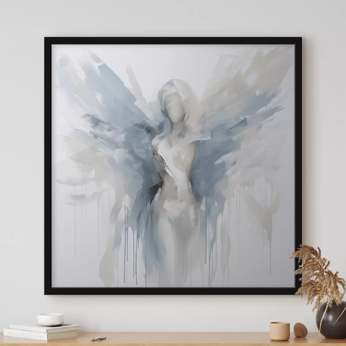 Poster Abstrakter Engel f45361