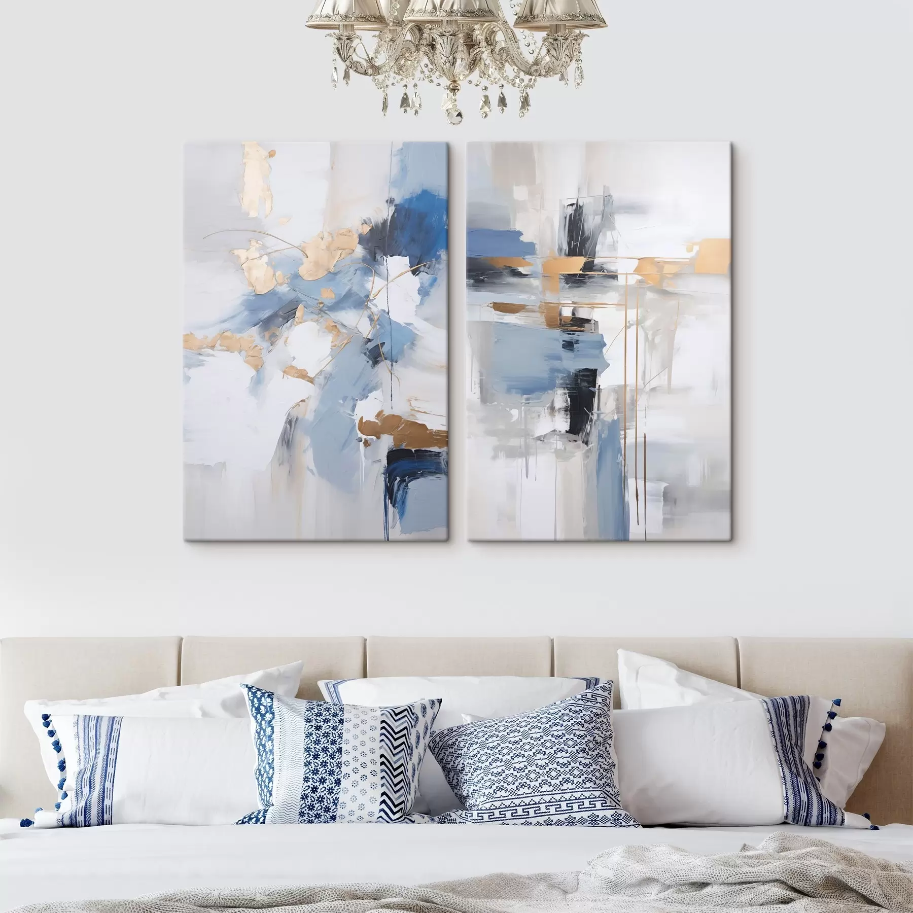 Wandbilder Moderne Abstraktion Nachahmung der Malerei m00588