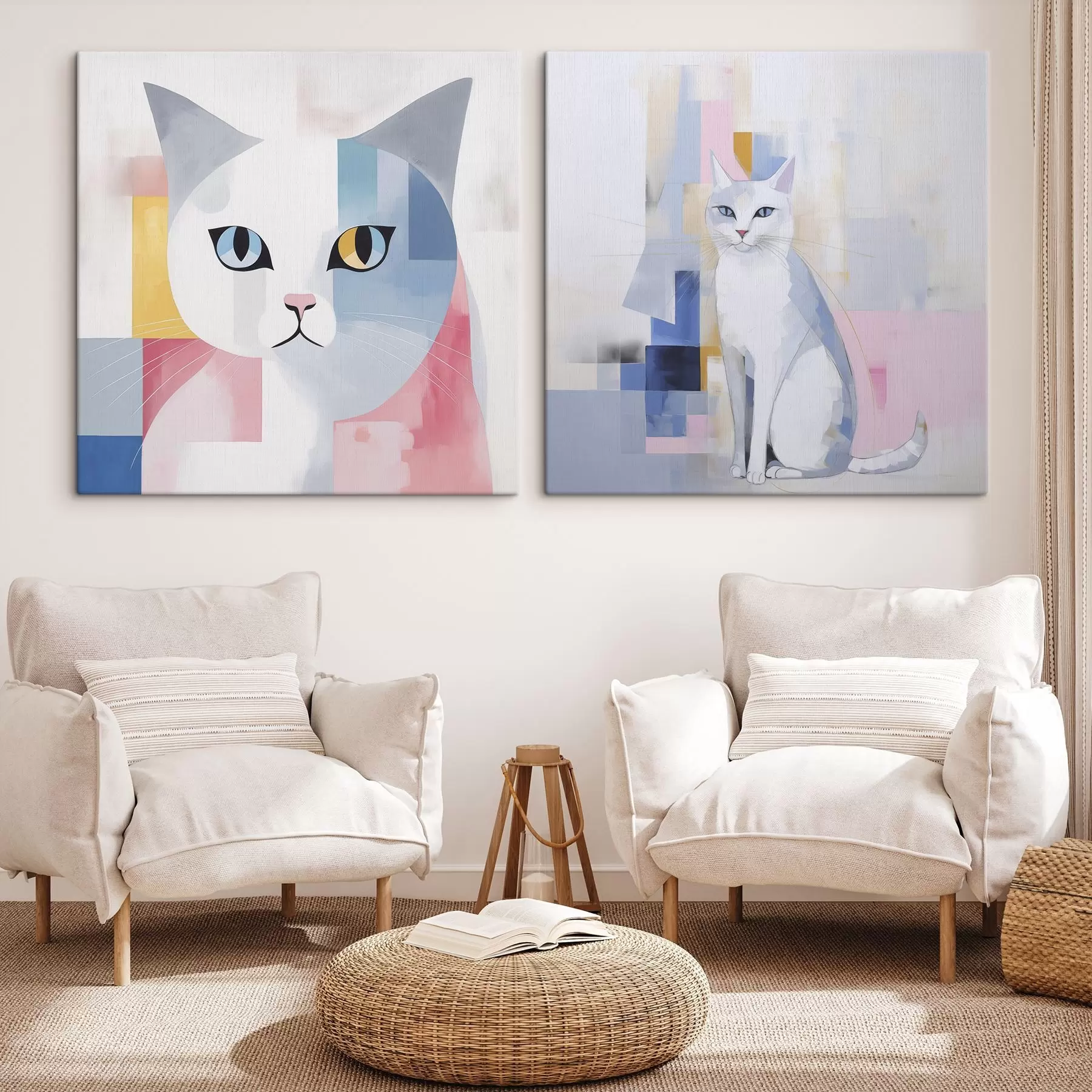 Wandbilder Abstrakte Katze m00592