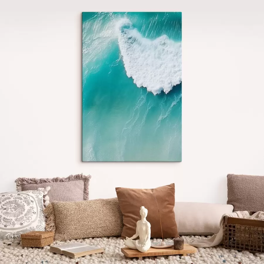 Wandbilder Meereswelle s45379