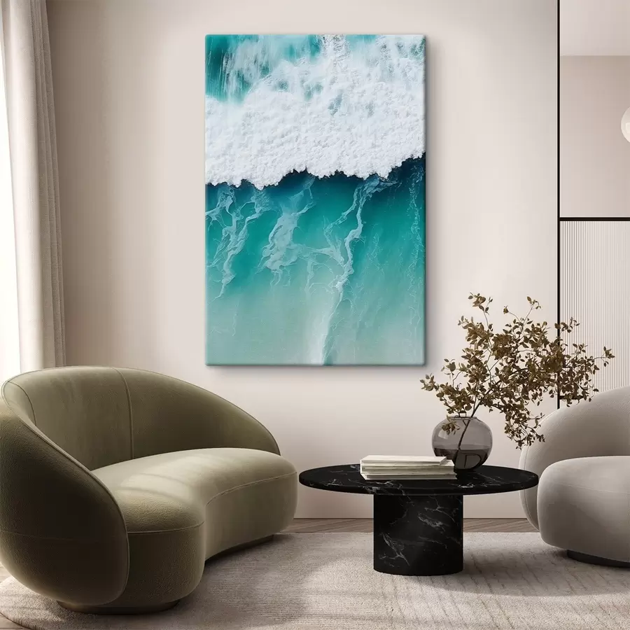 Wandbilder Meereswelle s45380