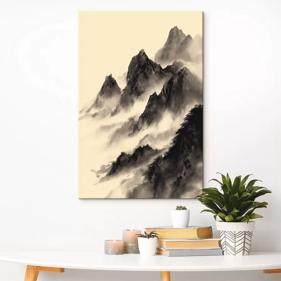 Wandbilder Berge im chinesischen Stil s45383