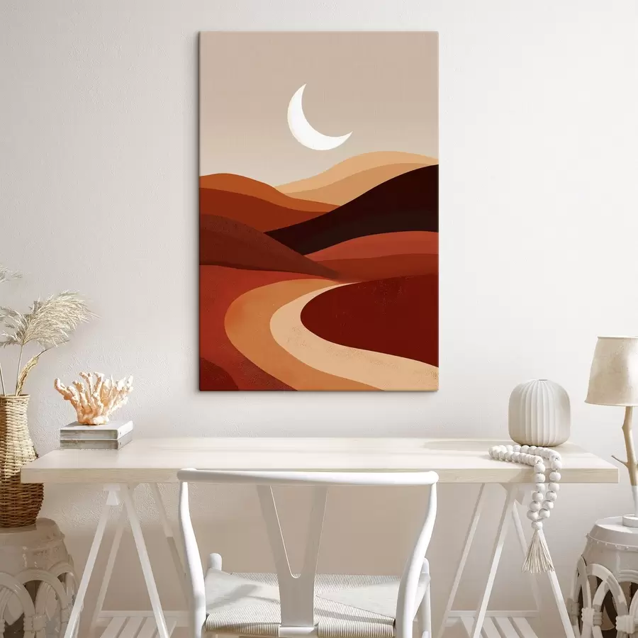 Wandbilder Sonne und Berge s45393