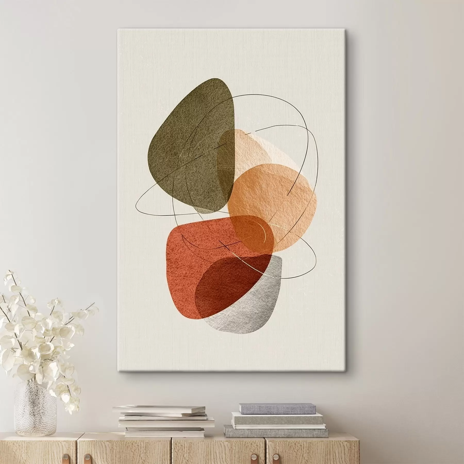 Wandbilder Mehrfarbige Abstraktion s45398