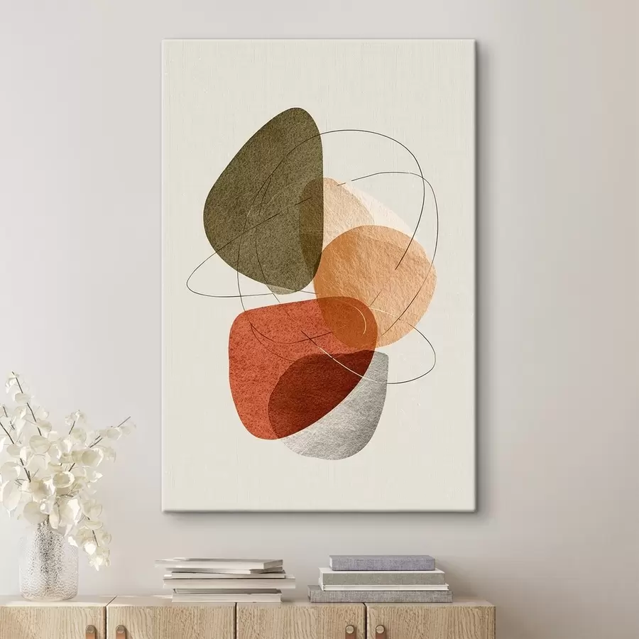 Wandbilder Mehrfarbige Abstraktion s45398