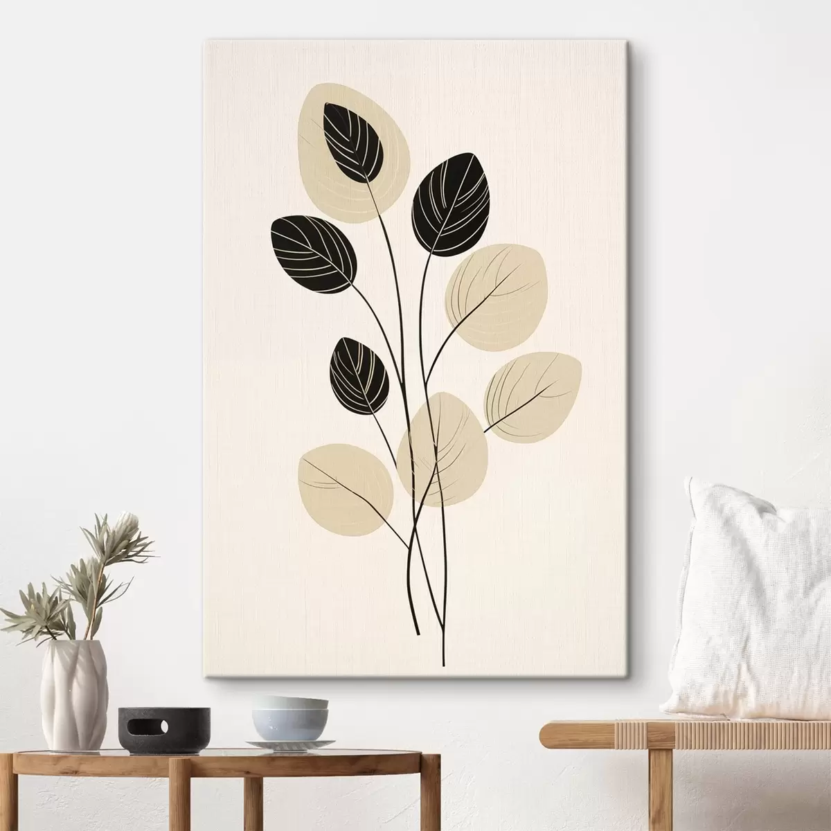 Wandbilder Minimalistische botanische Illustration s45401