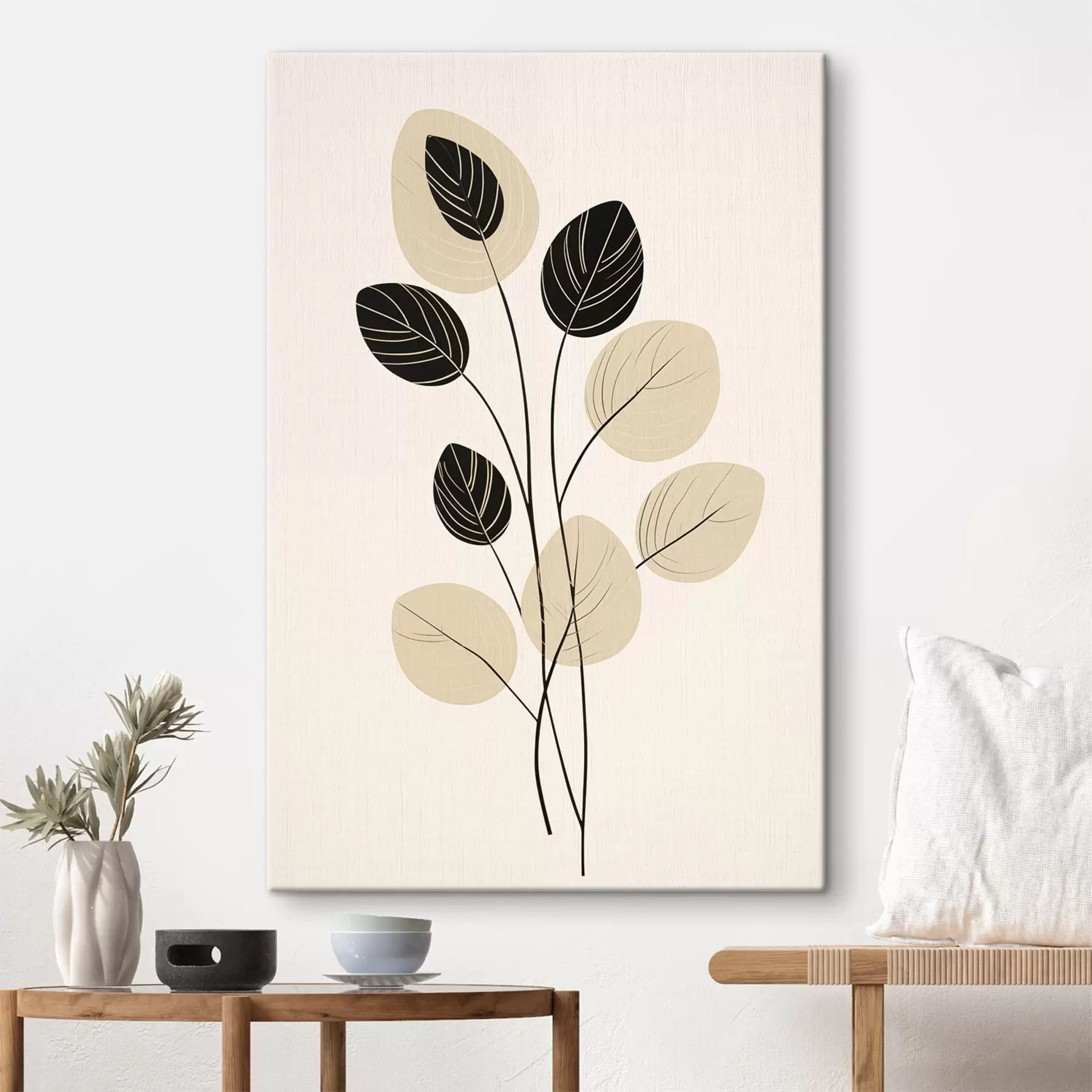 Wandbilder Minimalistische botanische Illustration s45401