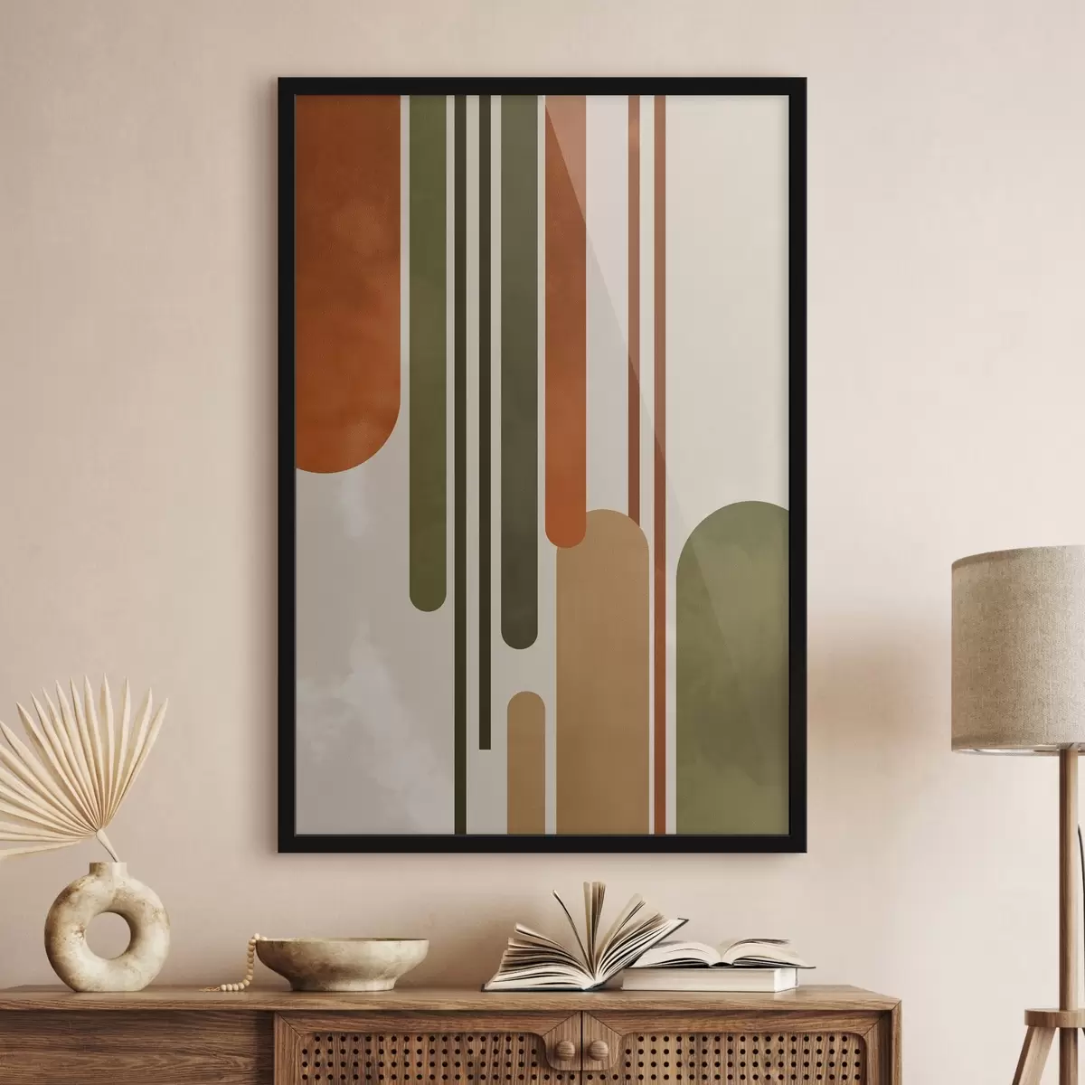 Poster Mehrfarbige Abstraktion f45397