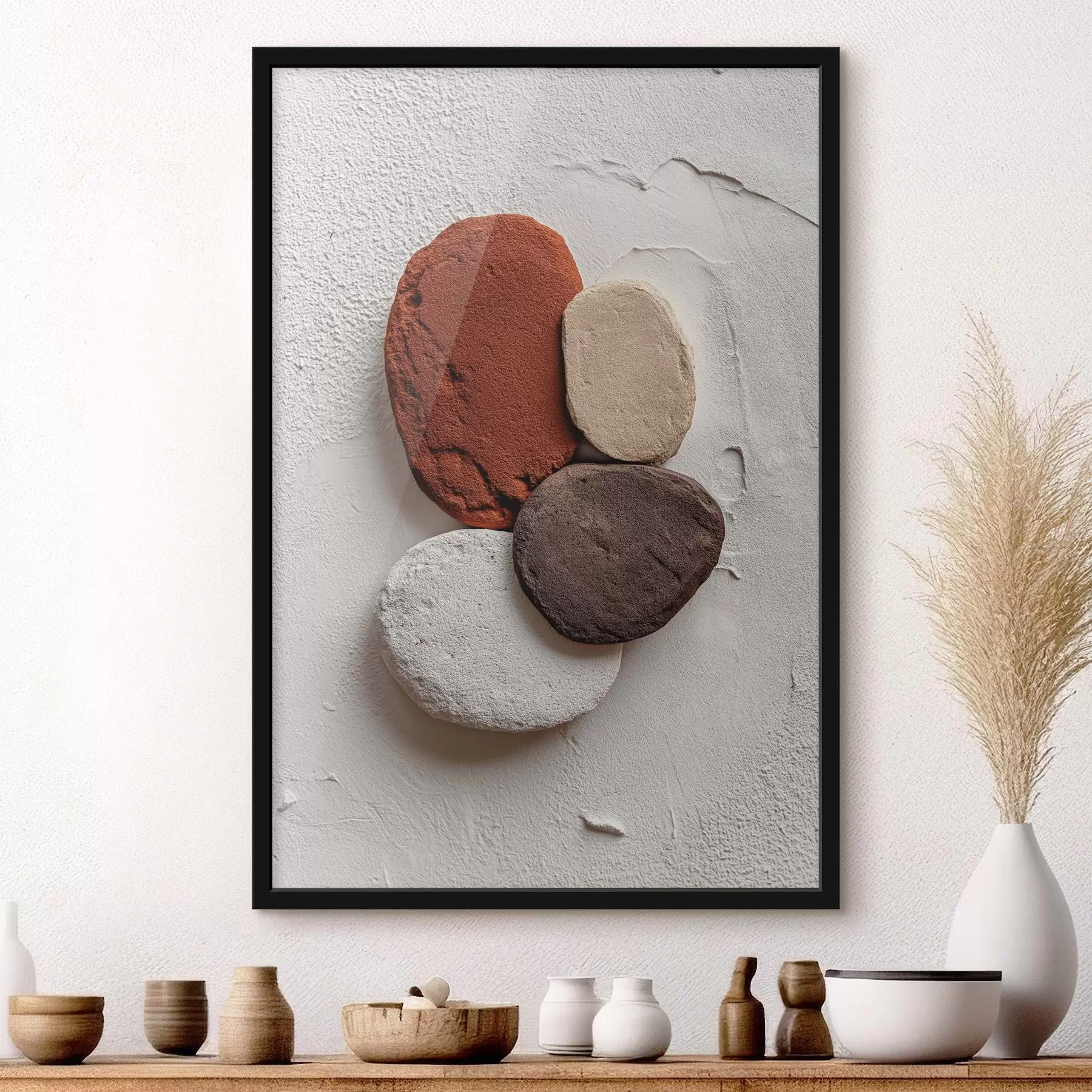 Fototapete Verschiedene Steine f45399