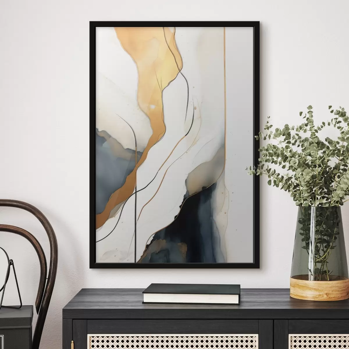 Poster Linie Abstraktion f45407