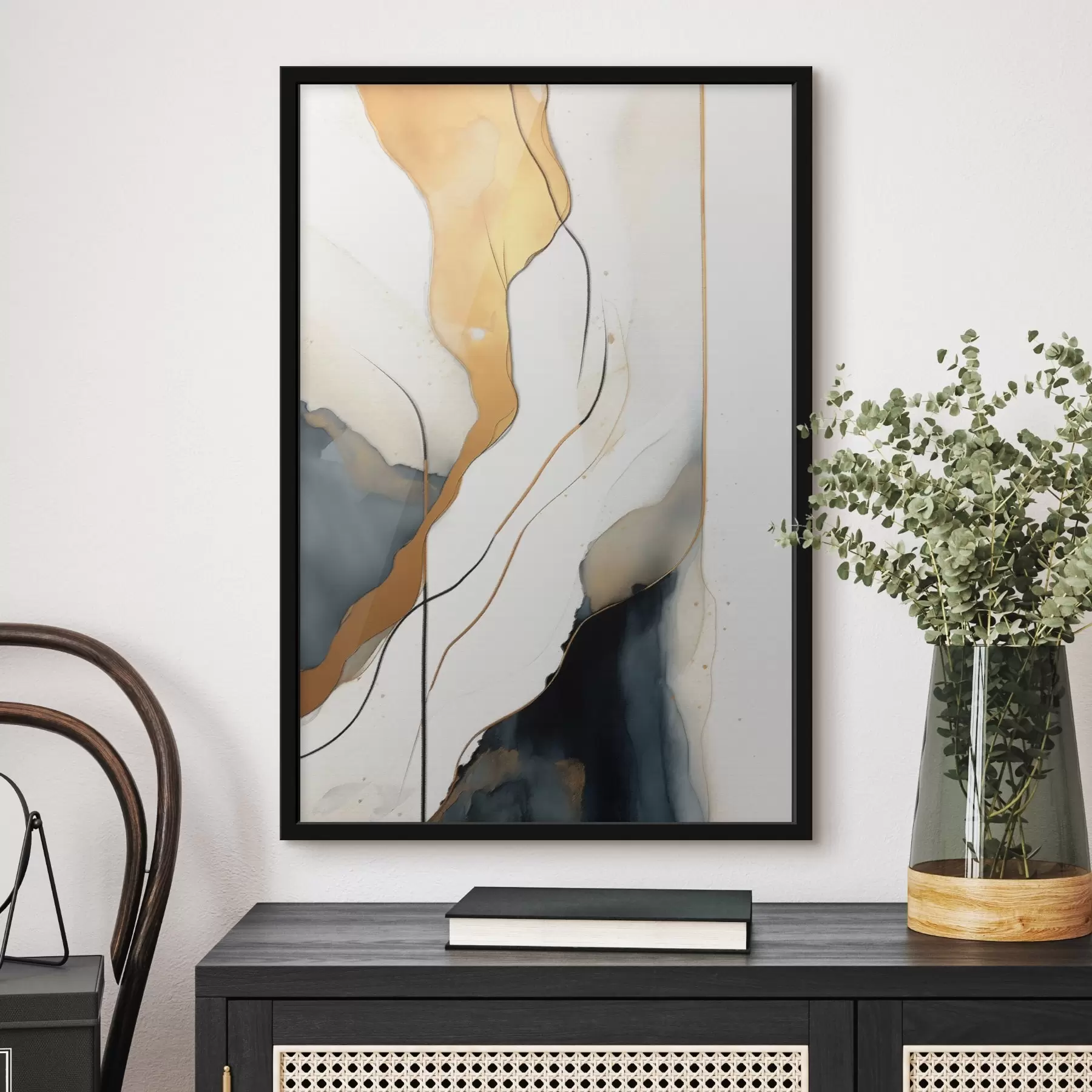 Fototapete Linie Abstraktion f45407