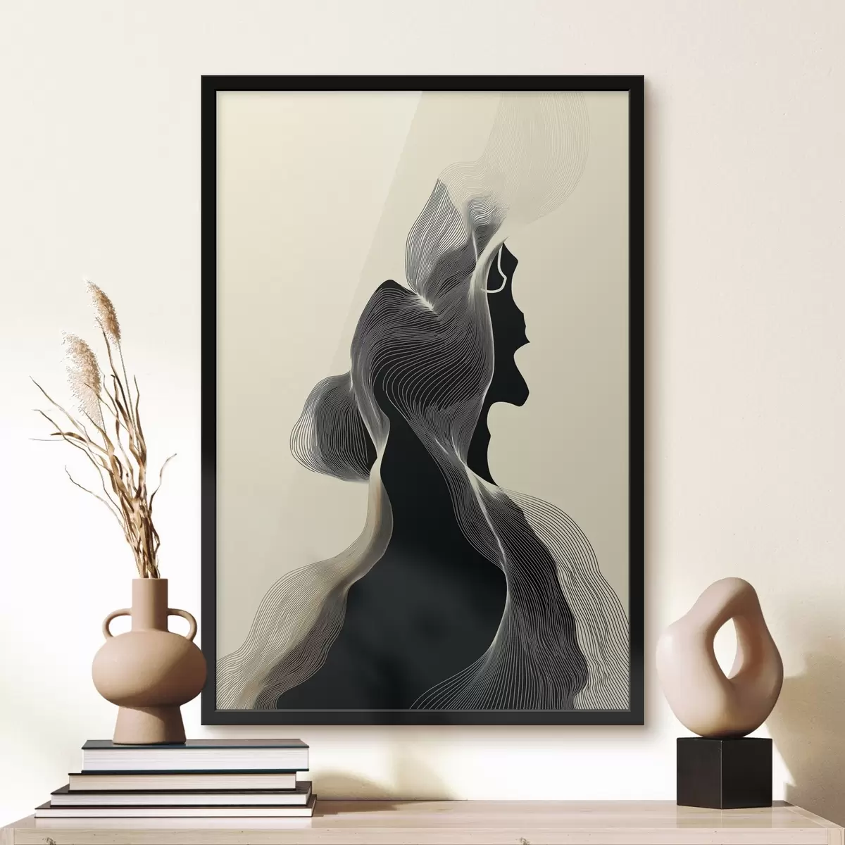 Poster Tanz der Linien f45413