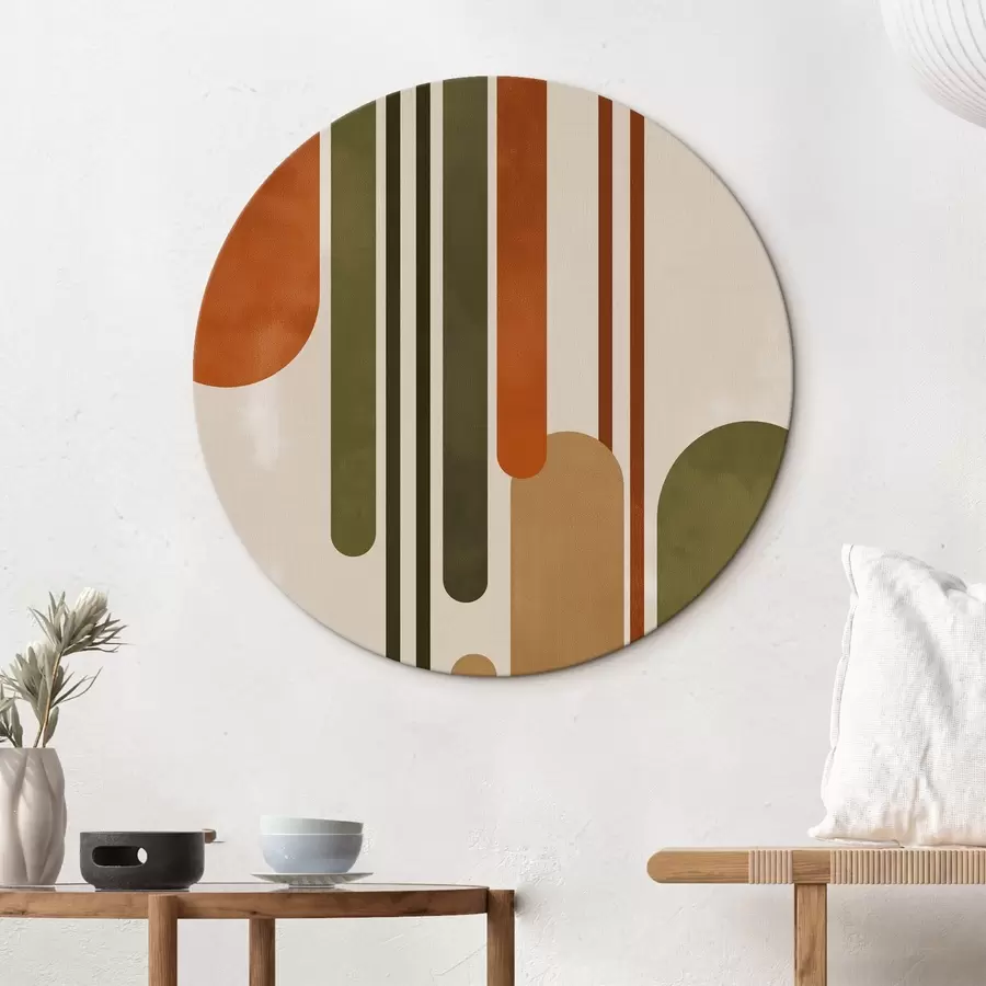 Wandbilder Mehrfarbige Abstraktion r45397