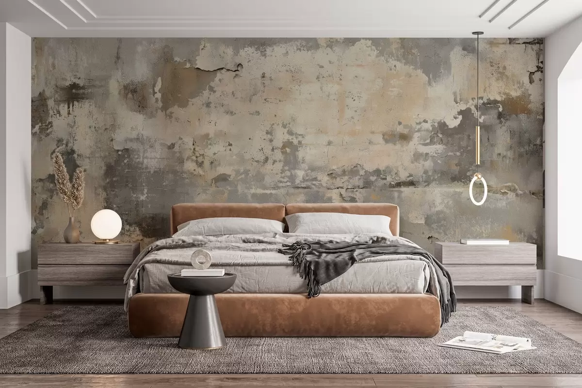 Fototapete nachahmung einer strukturierten alten Mauer w04311