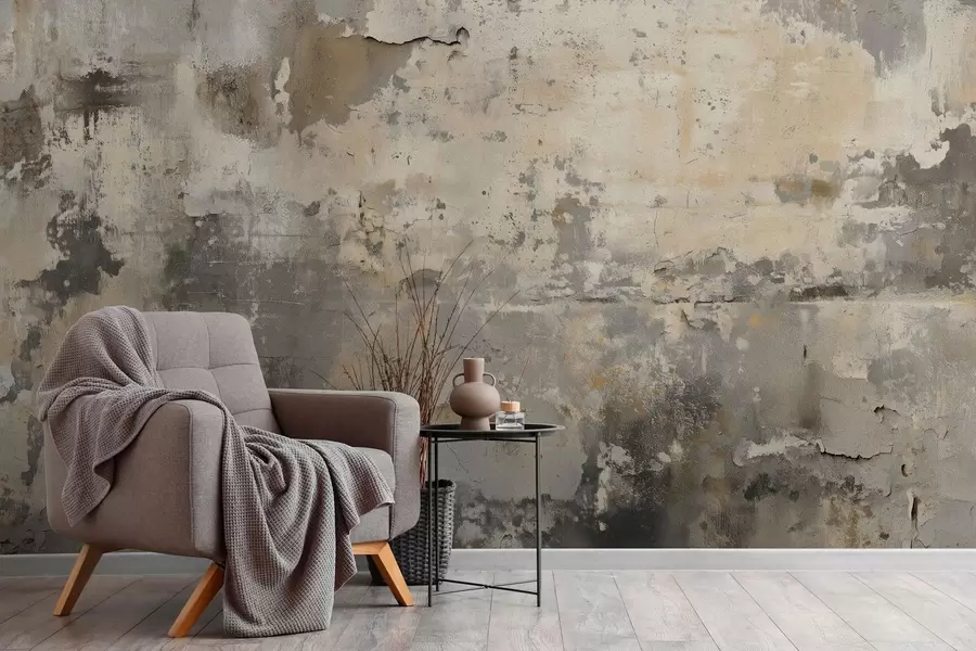 Fototapete nachahmung einer strukturierten alten Mauer w04311