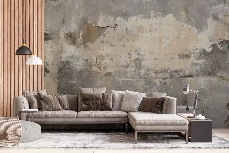 Fototapete nachahmung einer strukturierten alten Mauer w04311