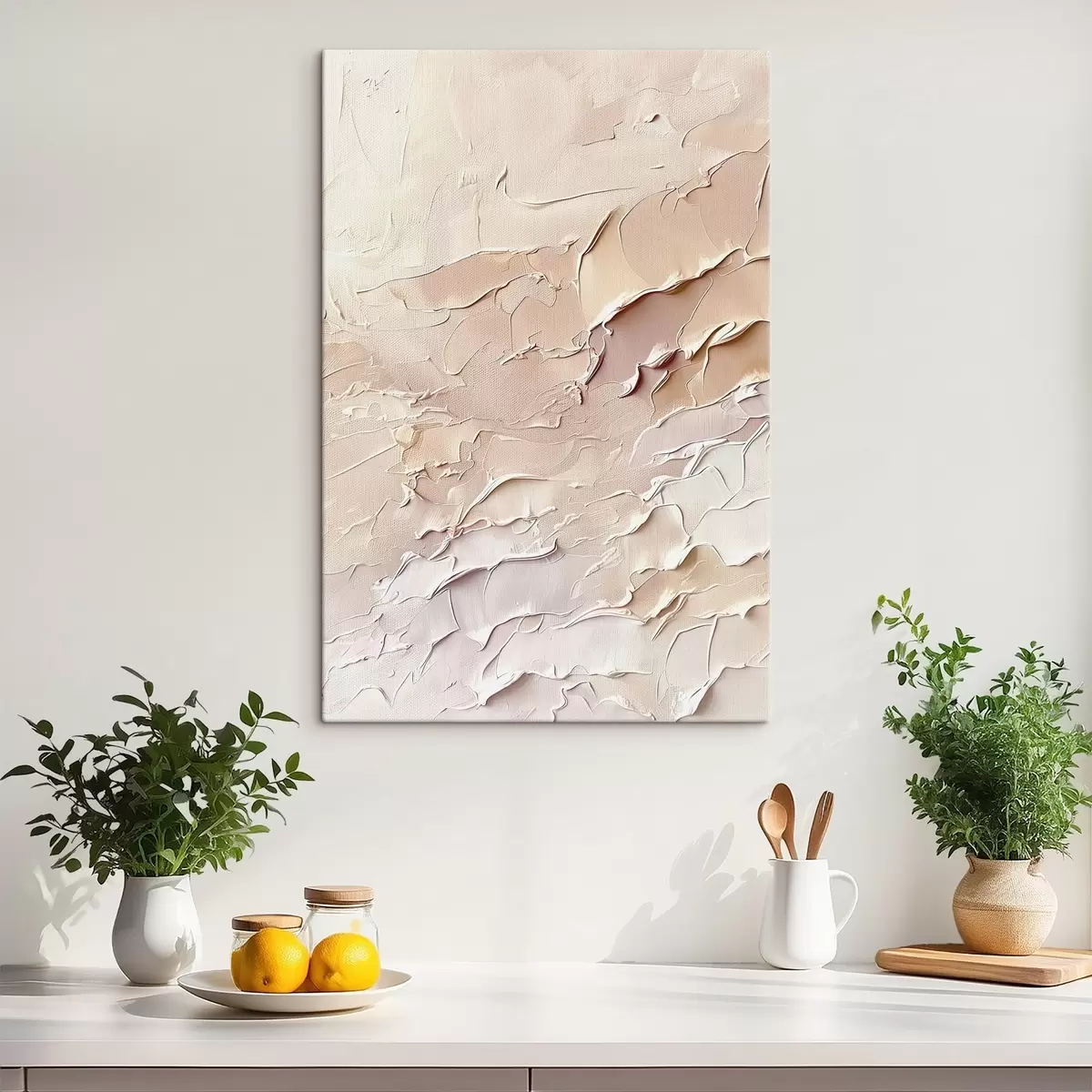 Wandbilder Volumetrischer Pinselstrich-Effekt s45335