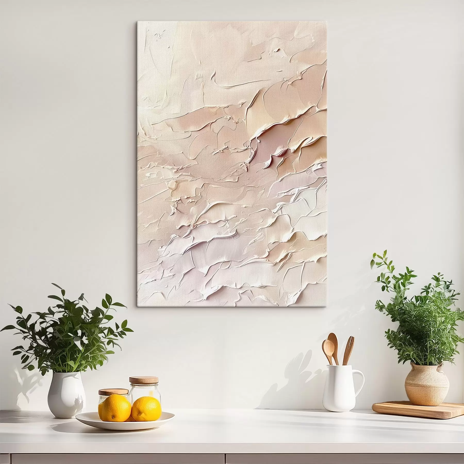 Wandbilder Volumetrischer Pinselstrich-Effekt s45335