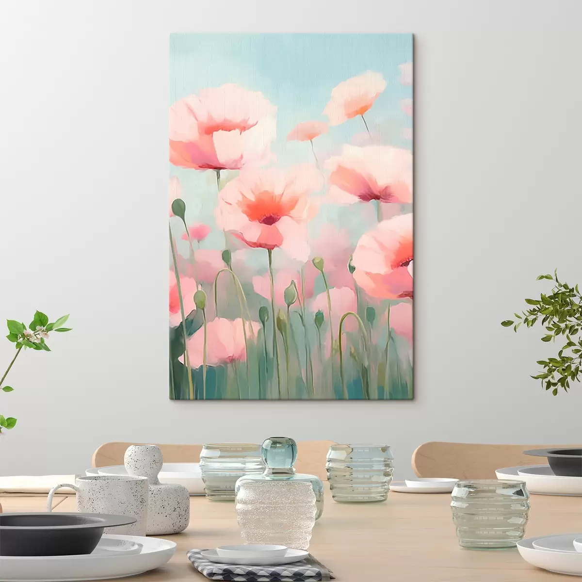 Wandbilder Mohnblumen s45423