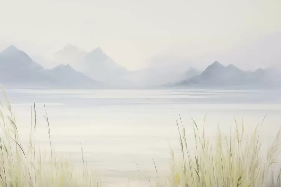 Fototapete Bergsee w04409