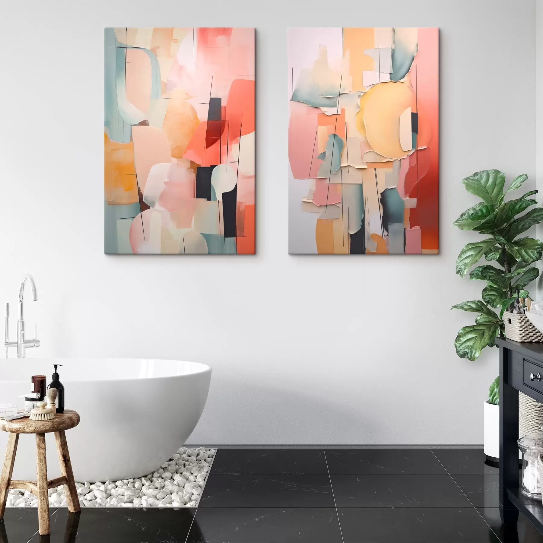 Wandbilder Abstraktionen m00609