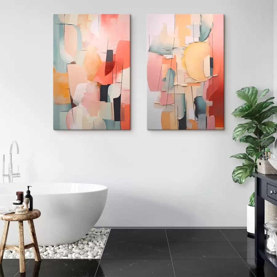 Wandbilder Abstraktionen m00609