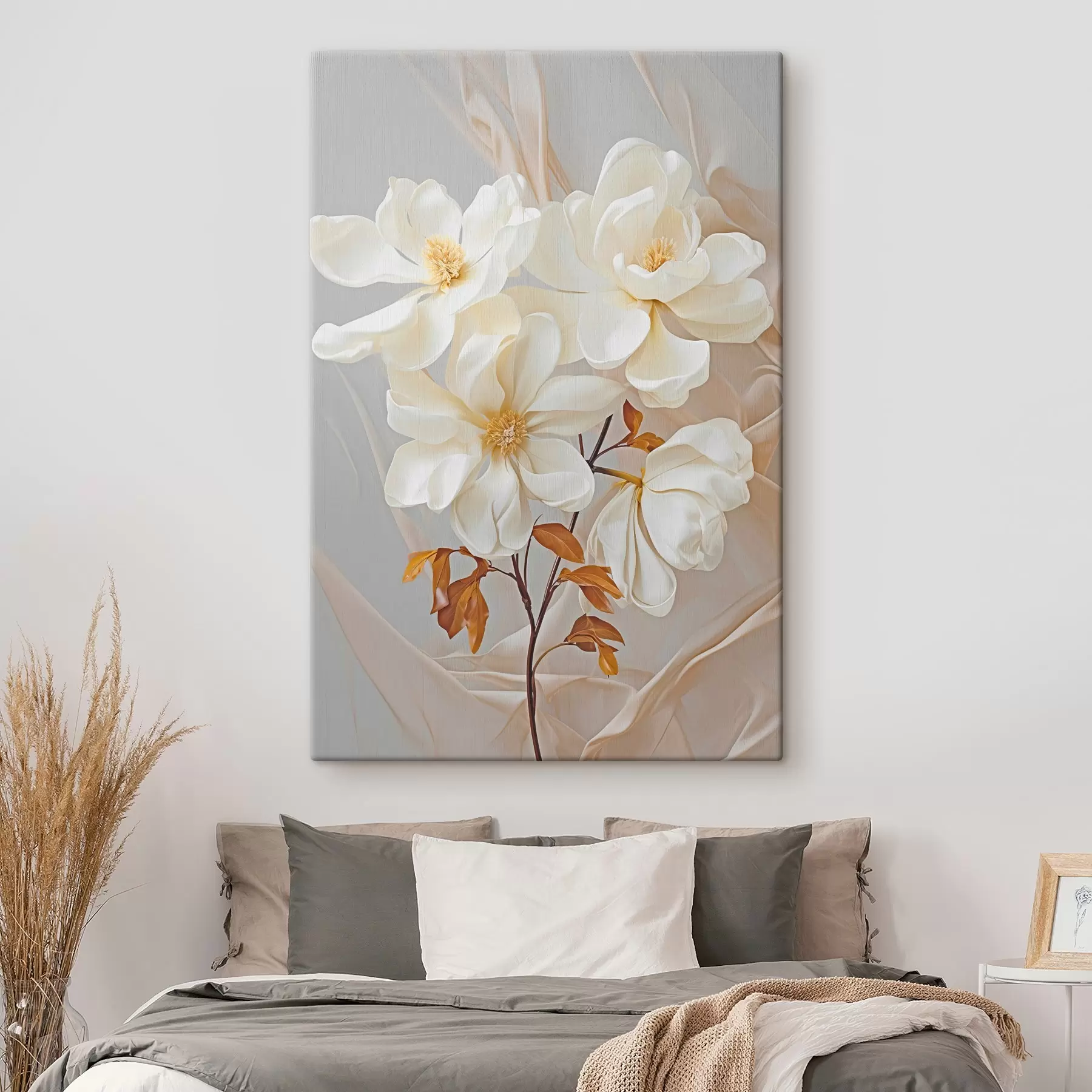 Wandbilder Zarte abstrakte Blumen s45378