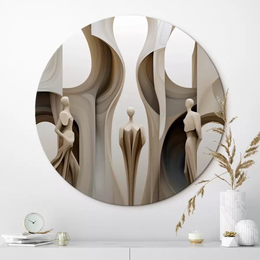 Wandbilder Abstraktion mit Scherenschnitten r45371