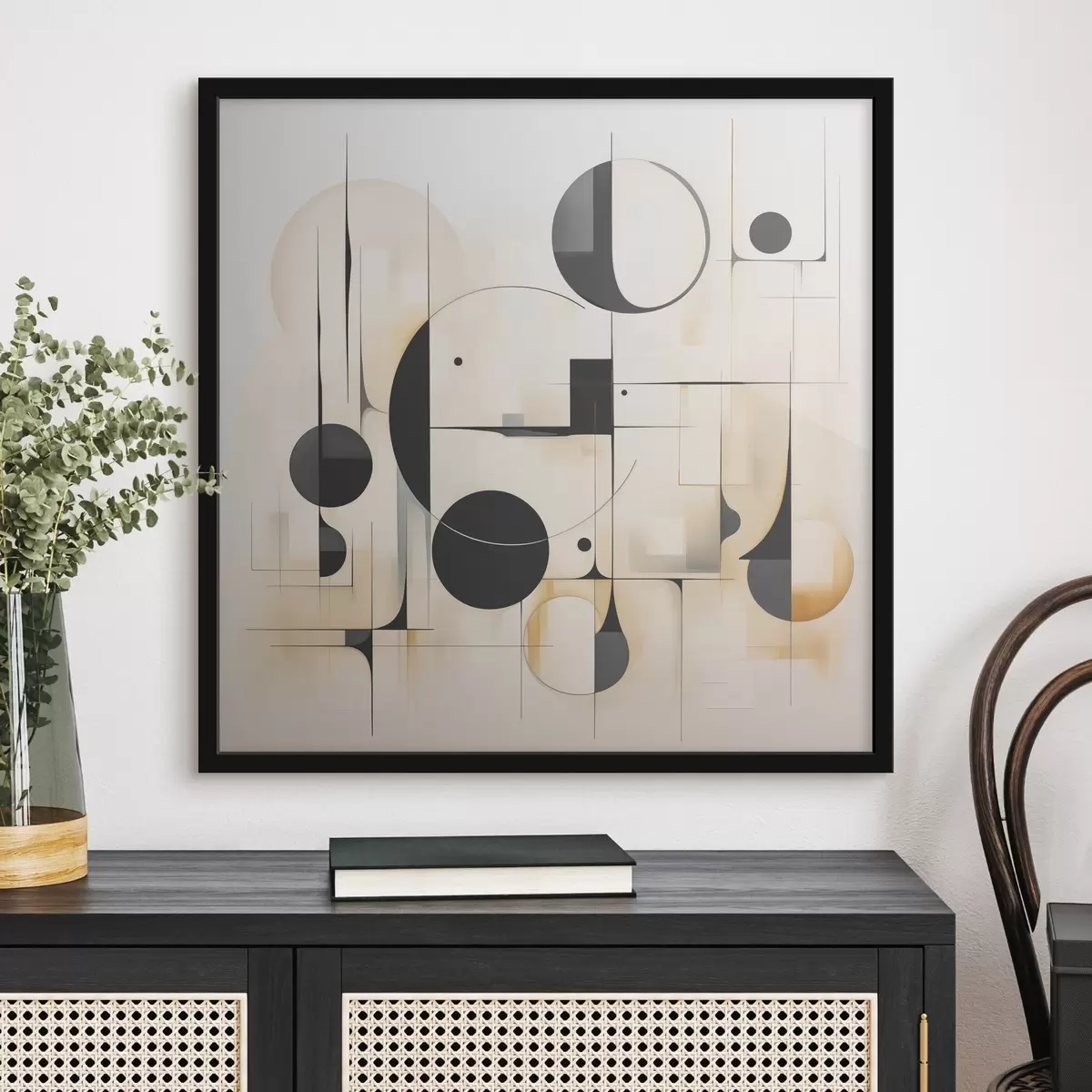 Poster Geometrische Abstraktion f45376