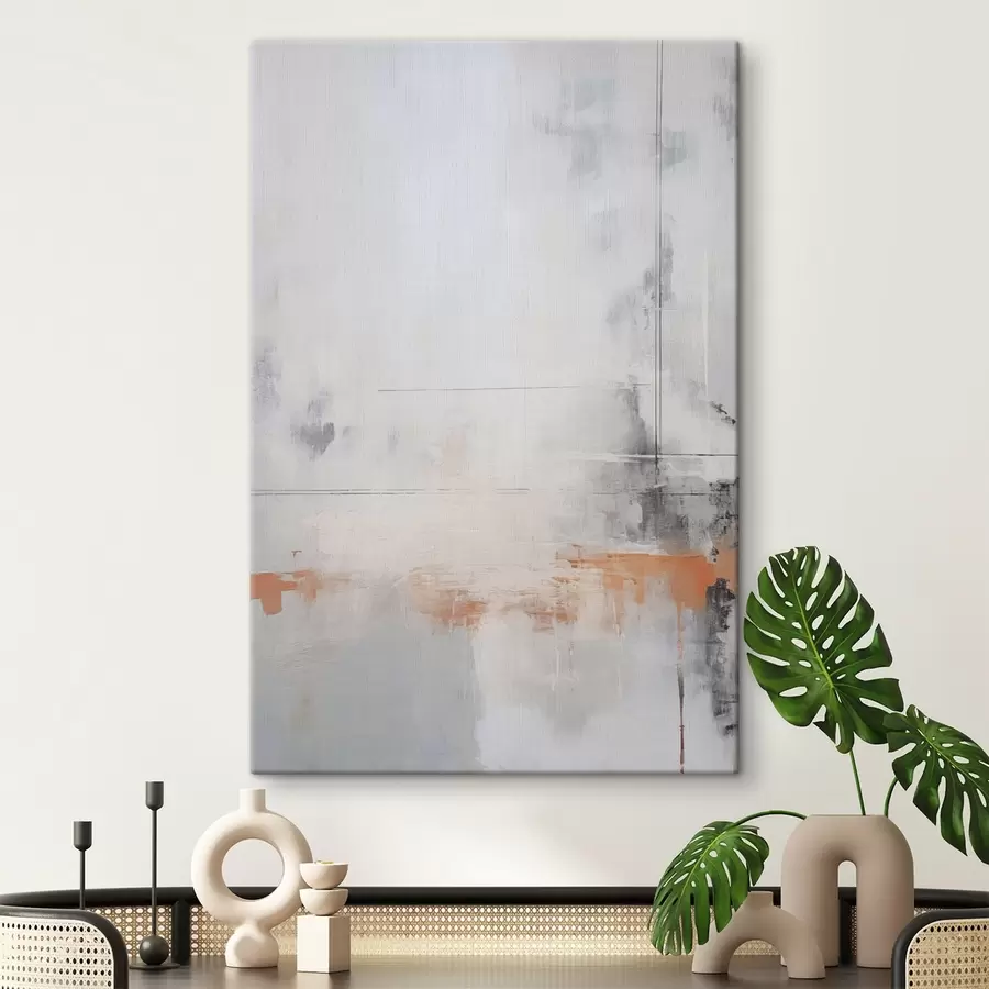 Wandbilder Moderne Abstraktion mit Nachahmung einer abgenutzten Textur s45451