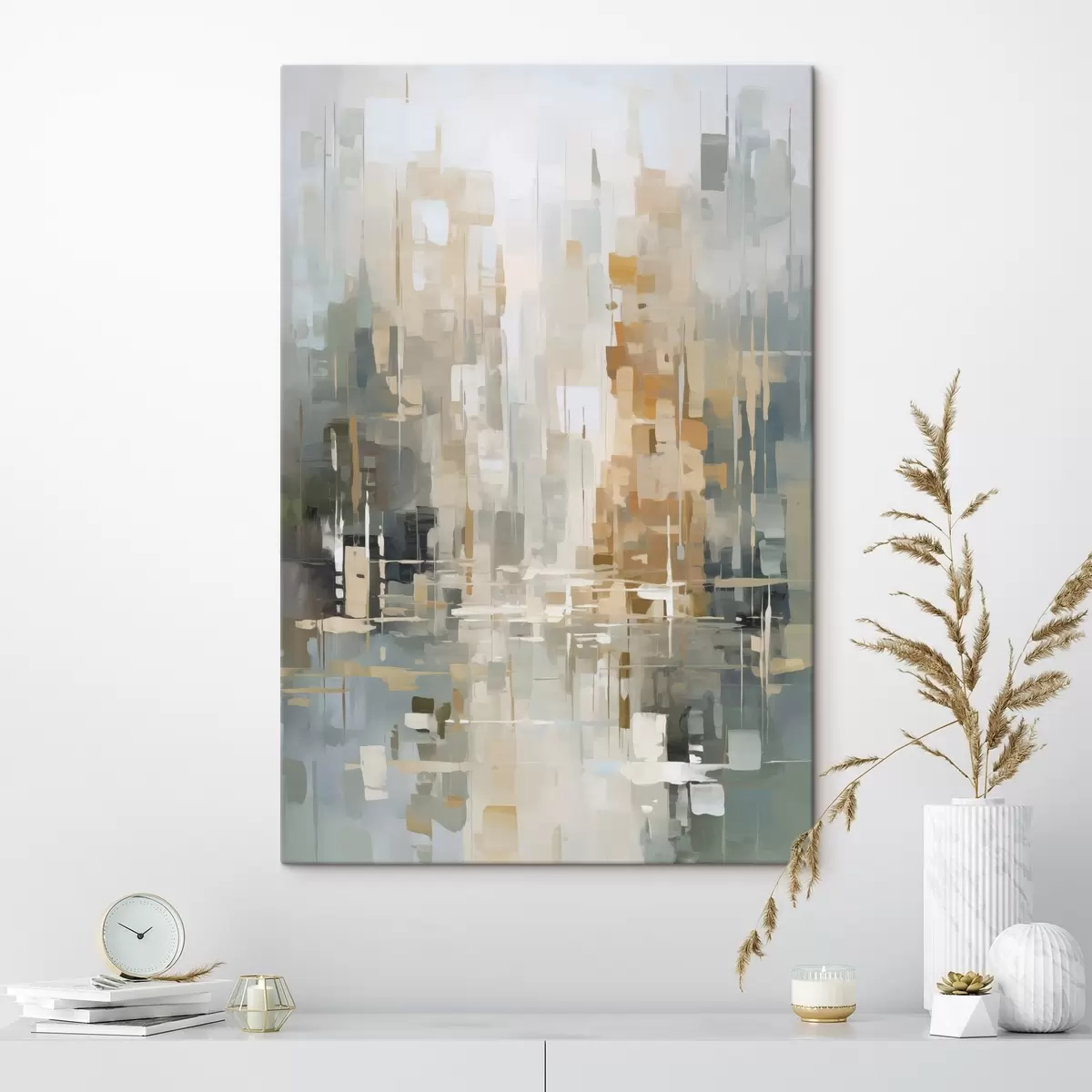 Wandbilder Abstraktion Nachahmung der Malerei s45456