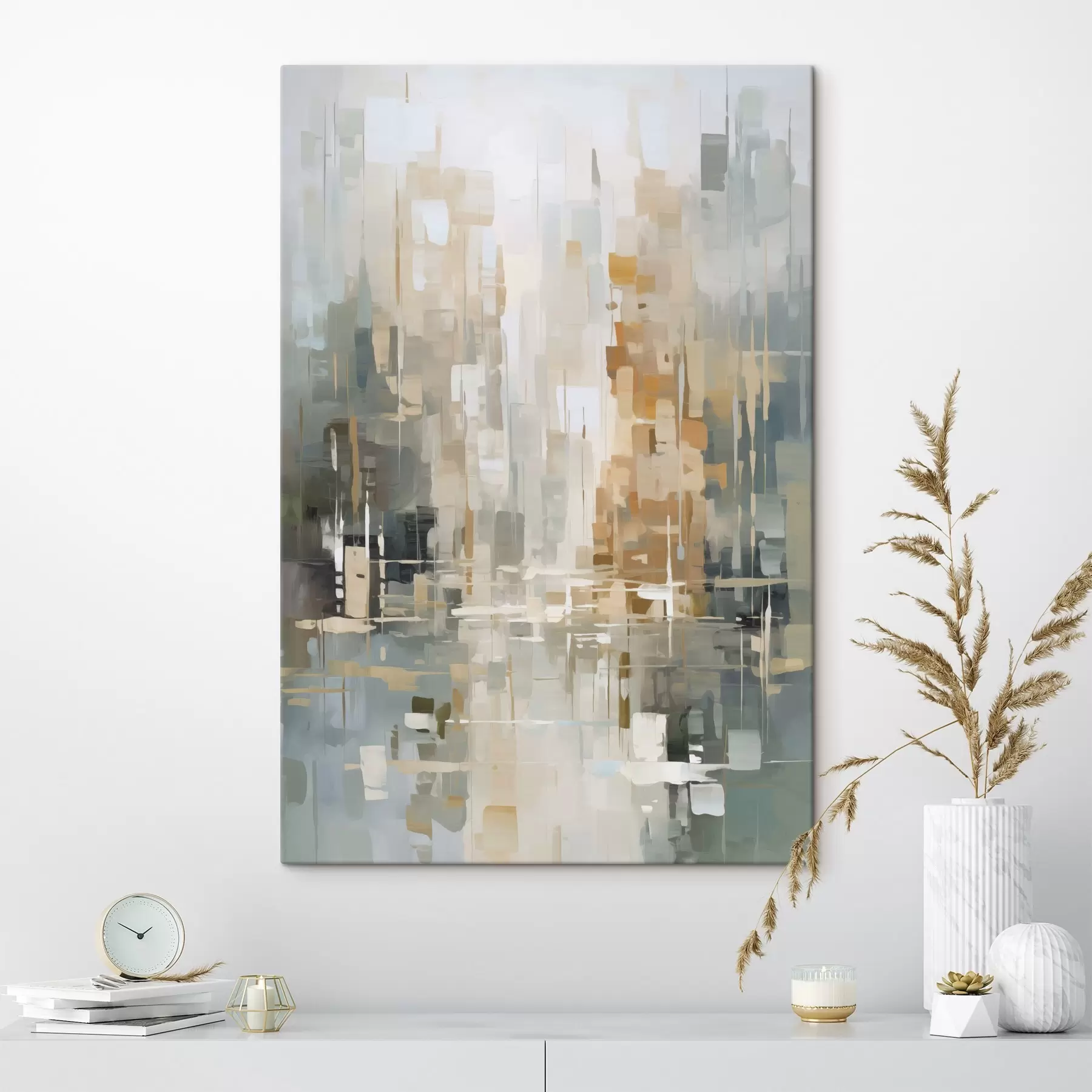 Wandbilder Abstraktion Nachahmung der Malerei s45456