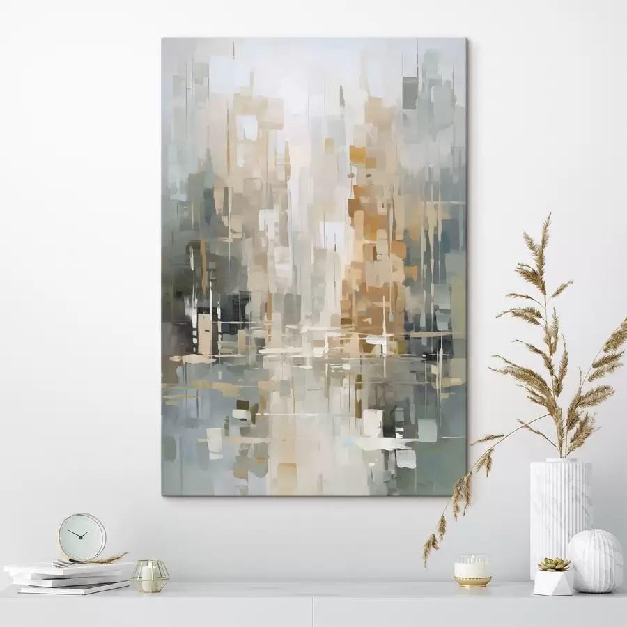 Wandbilder Abstraktion Nachahmung der Malerei s45456