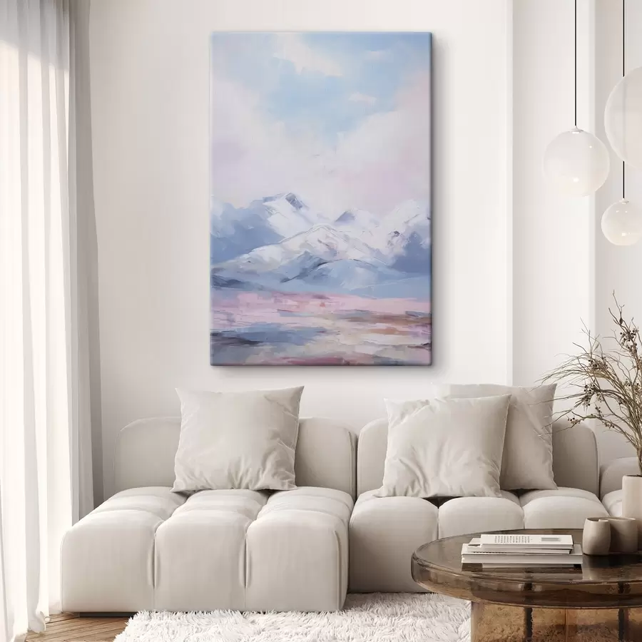 Wandbilder Berge Nachahmung Malerei s45457