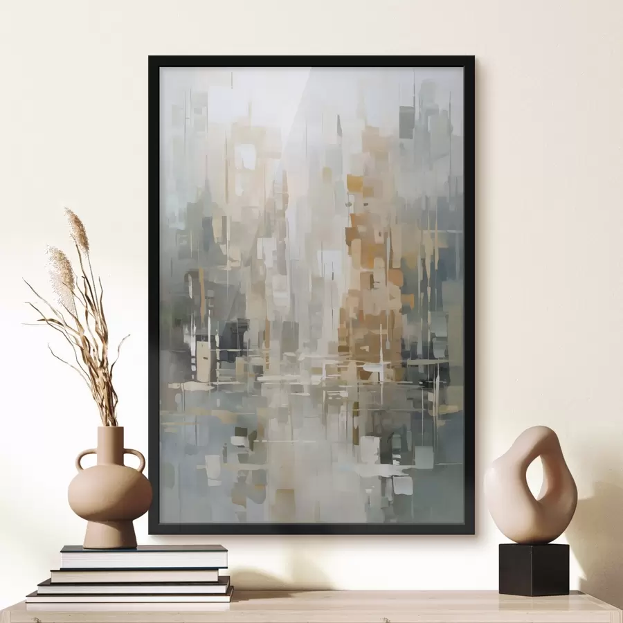 Fototapete Abstraktion Nachahmung der Malerei f45456