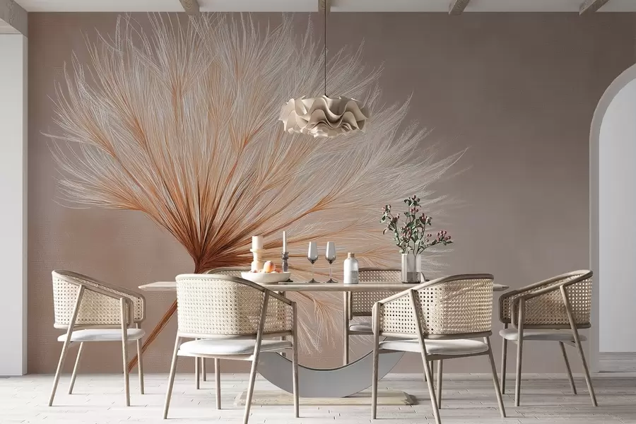 Fototapete Pastellfarbene Blume w04422