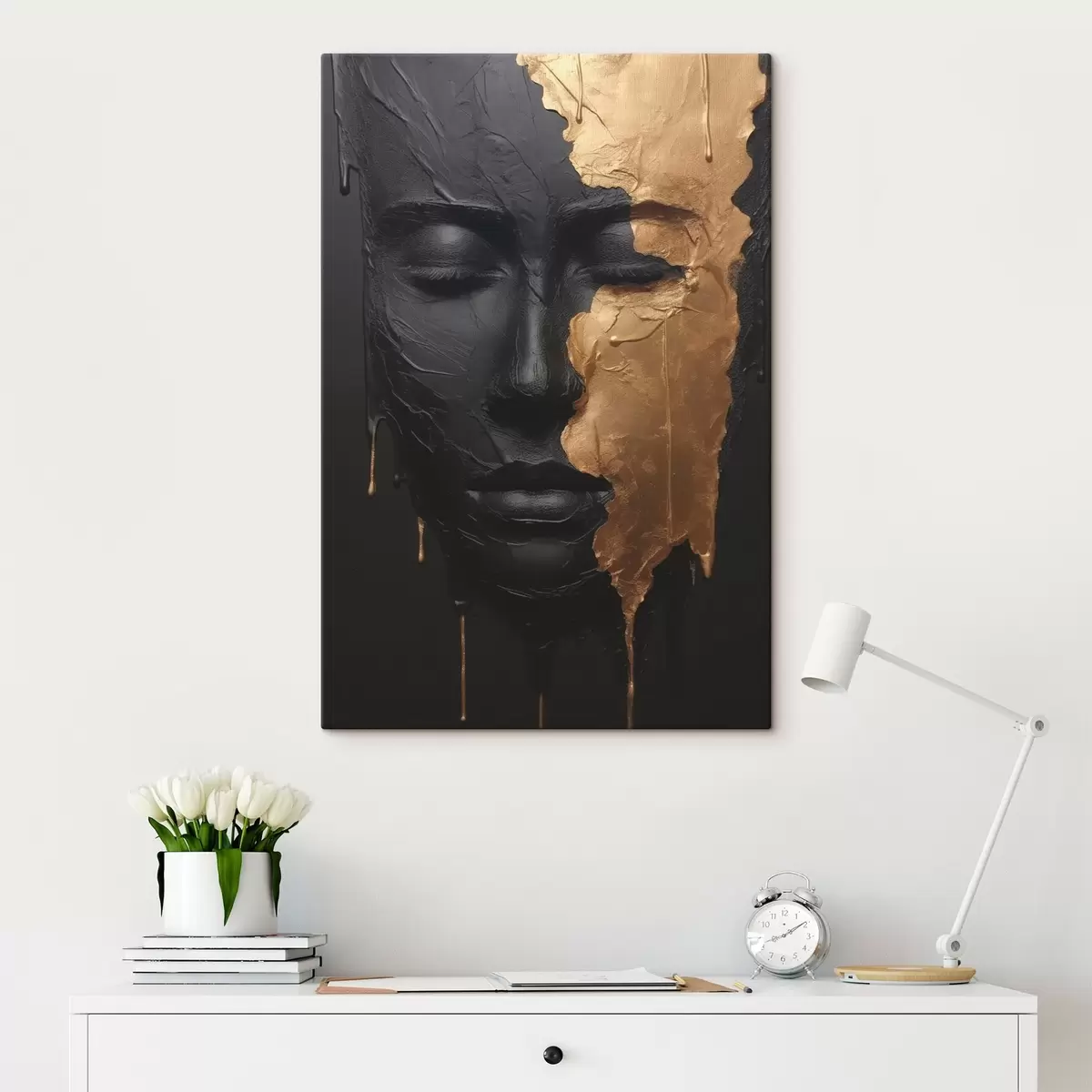 Wandbilder Abstraktes Frauenporträt s45480