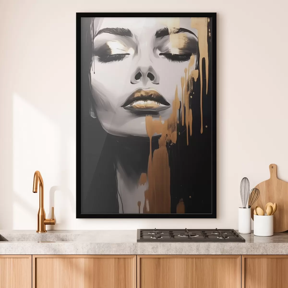 Poster Weibliches Porträt f45467