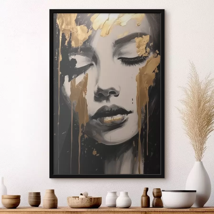 Fototapete Weibliches Porträt f45468